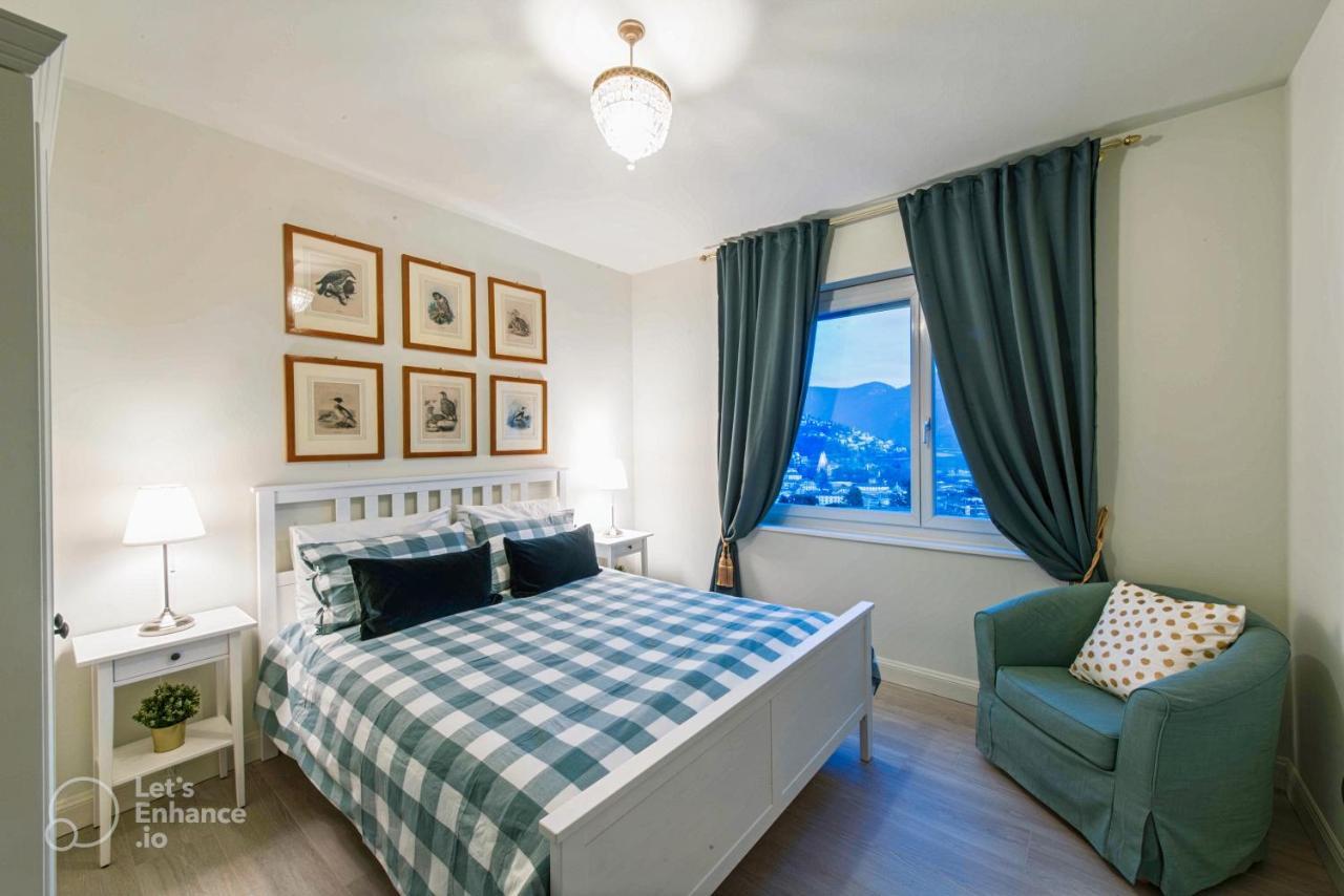 Lakeview Panorama Penthouse With Washer & Dryer Lugano Extérieur photo